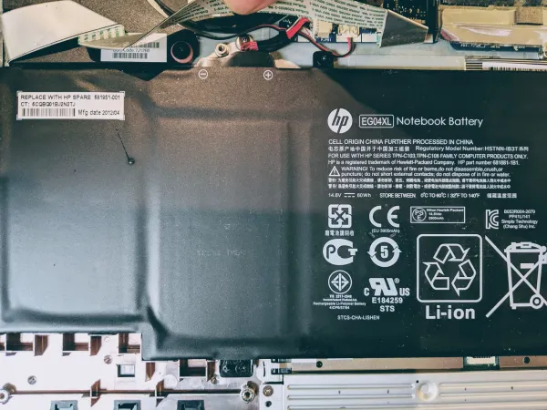 Laptop Battery Replacement