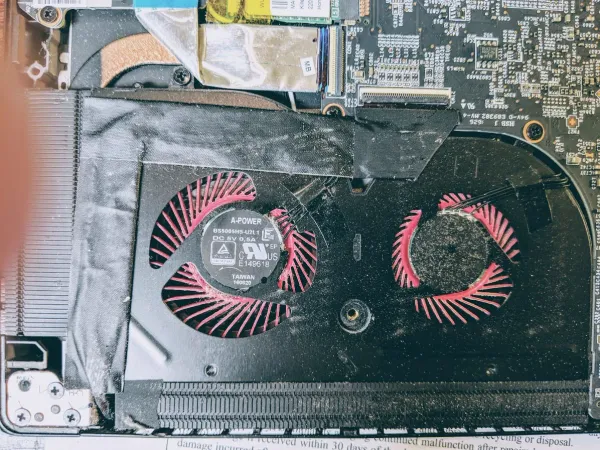 Computer Fan and Heatsink Cleaning